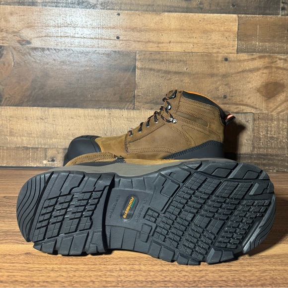 HYTEST K13562 Men's Brown, Comp Toe, EH, Met Guard, PR, Waterproof SZ 13W - Picture 7 of 10